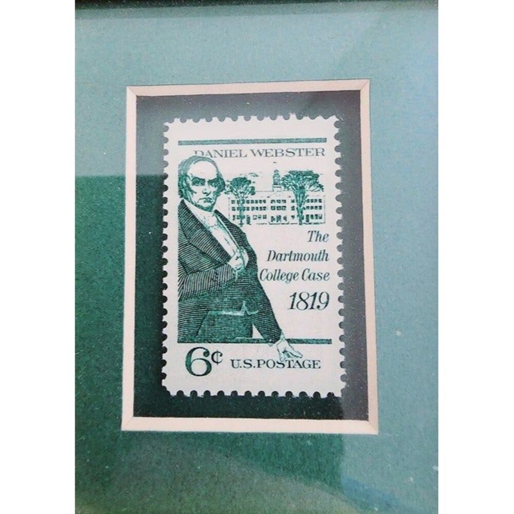 1969 6c The Dartmouth College Case Of 1819 Framed Stamp-MINT